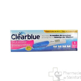 CLEARBLUE TEST DE GROSSESSE INDICATEUR DE SEMAINES 1 TEST DIGITAL