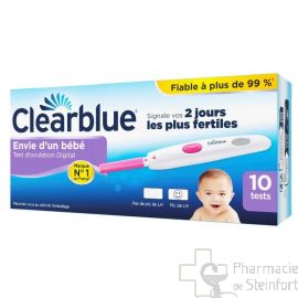 CLEARBLUE TEST OVULATION DIGITAL A 10 TESTS