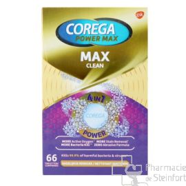 COREGA MAX CLEAN 66 comprimés