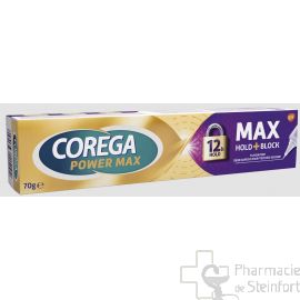 COREGA MAX BLOCK HAFTCREME FÜR ZAHNPROTHESEN 70G