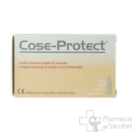 COSE PROTECT bei Hämorrhoiden 20 Zäpfchen