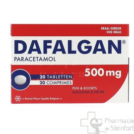 DAFALGAN 500 MG 20 TABLETTEN