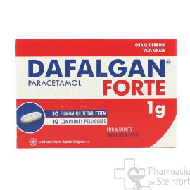 DAFALGAN FORTE 1 G 10 COMPRIMES