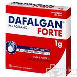 DAFALGAN FORTE 1 G 8 COMPRIMES EFFERVESCENTS