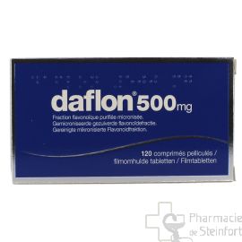 DAFLON 500 MG 120 COMPRIMES