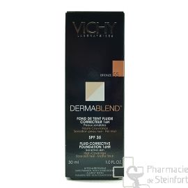 VICHY DERMABLEND FOND DE TEINT FLUIDE CORRECTEUR 55 BRONZE 30 ML