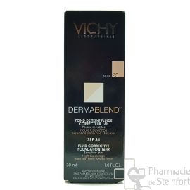 VICHY DERMABLEND FOND DE TEINT FLUIDE CORRECTEUR 25 NUDE 30 ML