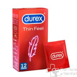 DUREX THIN FEEL 12 PRESERVATIFS