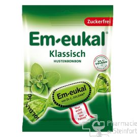 EM EUKAL BONBONS POUR LA TOUX SANS SUCRE CLASSIC 75 G