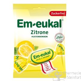 EM EUKAL HUSTENBONBON Zuckerfrei ZITRONE ZF 75 G
