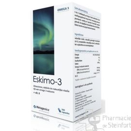 ESKIMO 3 oméga-3 vitamine E 250 CAPSULES