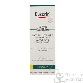 EUCERIN SHAMPOOING CREME ANTIPELLICULAIRE PELLICULES SECHES 250ML 69655