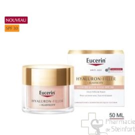 EUCERIN HYALURIN FILLER  + ELASTICITY TAGESCREME ROSE LSF30 50ML