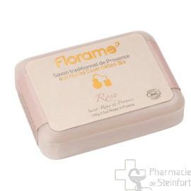 FLORAME TRADITIONELLE BIO-SEIFE 100G ROSE
