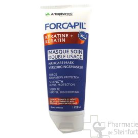 FORCAPIL KERATINE MASQUE SOIN DOUBLE USAGE 200ML