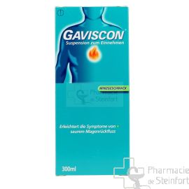 GAVISCON SUSPENSION ZUR EINNEHMEN MIT MINZGESCHMACK 300 ML