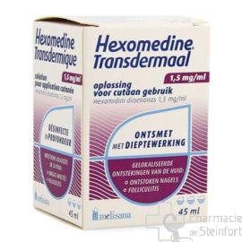 HEXOMEDINE TRANSCUTANEE SOLUTION 45 ML