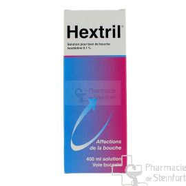 HEXTRIL SOLUTION BUCCALE BAIN DE BOUCHE 400 ML