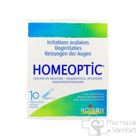 HOMEOPTIC Augentropfenlösung 10  Einzeldosen 0,4 ML