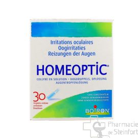 HOMEOPTIC COLLYRE 30 Uni Doses 0,4 ML