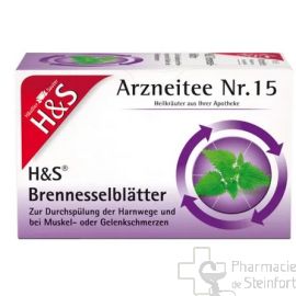 H+S Brennesselblaetter n°15 / Ortie 20 sachets