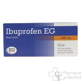 IBUPROFENE EG 400 MG 30 überzogene Tabletten