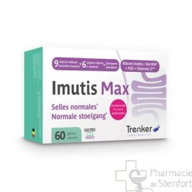 IMUTIS MAX selles normales et imminité 60 gélules