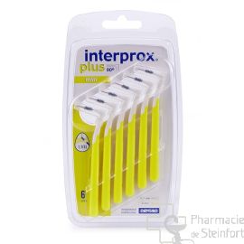 INTERPROX PLUS INTERDENTALBÜRSTE MINI GELB 6 BÜRTSEN