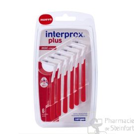 INTERPROX plus miniconical rot 6 Stück