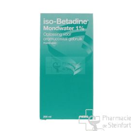 ISOBETADINE BUCCAL 1% SOLUTION 200 ML