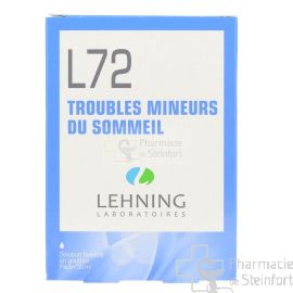 L72 TROUBLES MINEURS DU SOMMEIL LEHNING 30 ML