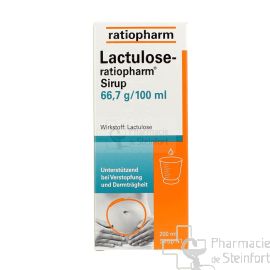 LACTULOSE RATIO SIRUP 200 ML