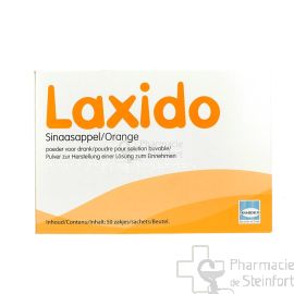 LAXIDO ORANGE POUDRE 50 SACHETS