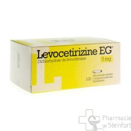LEVOCETIRIZINE EG 5 MG 100 COMPRIMES