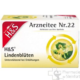 H+S Lindenblüten N°22 20 Filterbeutel