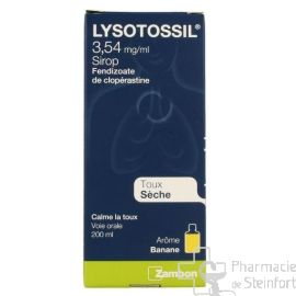 LYSOTOSSIL 0,354 G/ML SIRUP TROCKENER HUSTEN 200 ML