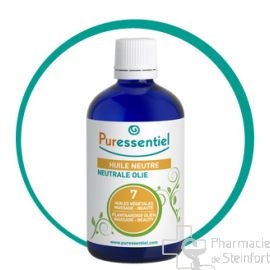 PURESSENTIEL HUILE NEUTRE MASSAGE AUX 7 HUILES VEGETALES 100 ML