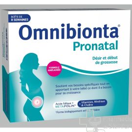 OMNIBIONTA PRONATAL METAFOLIN Désir d'enfant + Grossesse 56 Comprimés