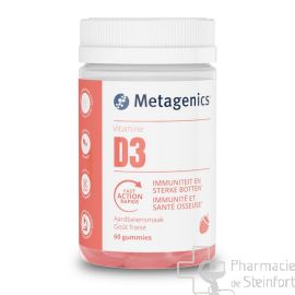VITAMIN D3 1000IU ERDBEERE 60 GUMMIES