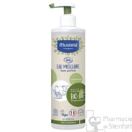 MUSTELA BIO EAU MICELLAIRE ohne Spülung 400 ML