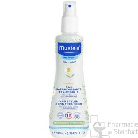 MUSTELA PEAU NORMALE EAU RAFRAICHISSANTE ET COIFFANTE 200 ML