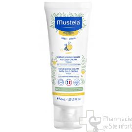 MUSTELA PEAU SECHE CREME NOURRISSANTE COLD CREAM 40 ML