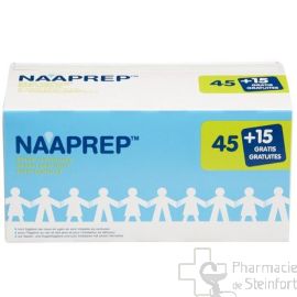 NAAPREP 0,9 % PROMO 45+15 gratis fläschchen 5 ML