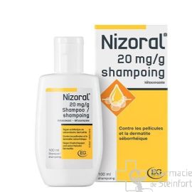 NIZORAL 2% SHAMPOOING Pellicules dermatite séborrheique 100 ML         