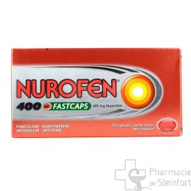 NUROFEN FASTCAPS 400 MG 20 WEICHKAPSELN