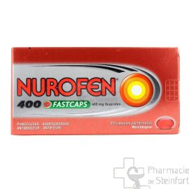 NUROFEN FASTCAPS 400 MG 30 WEICHKAPSELN