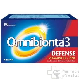 OMNIBIONTA 3 DEFENSE 90 COMPRIMES