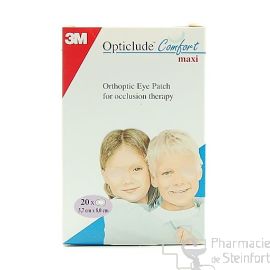 OPTICLUDE JUNIOR 20 PANSEMENTS OPHTALMIQUES CACHE OEIL