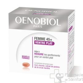 OENOBIOL FEMME 45+ VENTRE PLAT 60 CAPSULES