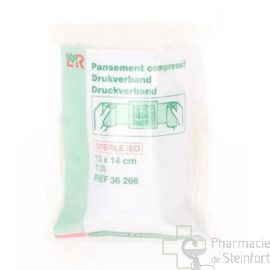 PANSEMENT COMPRESSIF 12 * 14 CM    36266